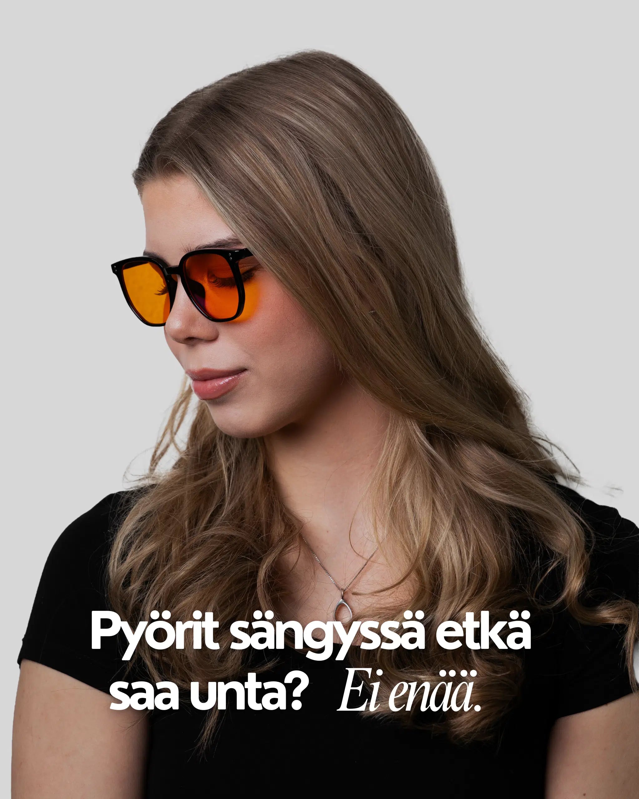 Nordic Black- mustat iltalasit apu uneen
