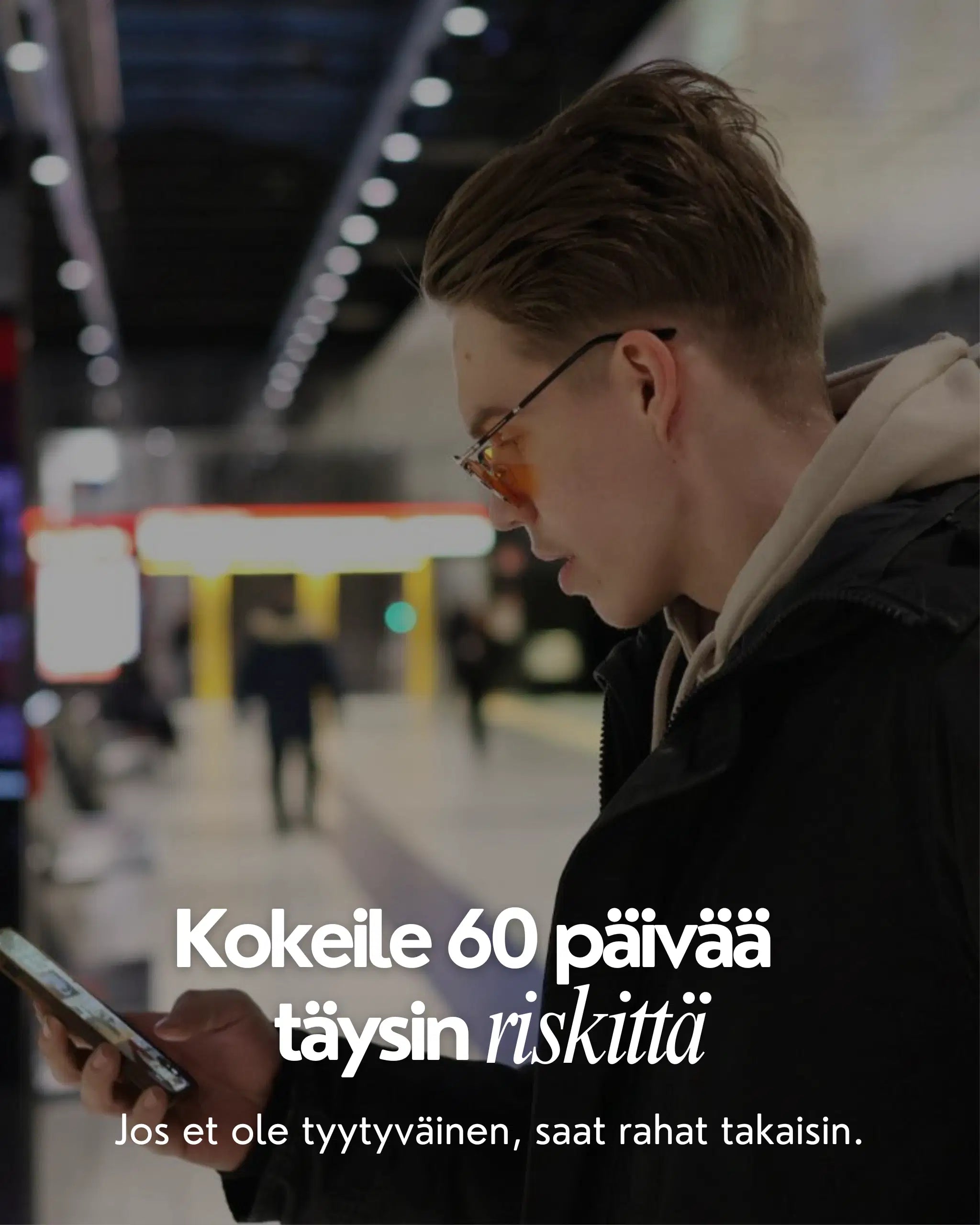 Polar Black- kokeile täysin riskittä 60 päivää