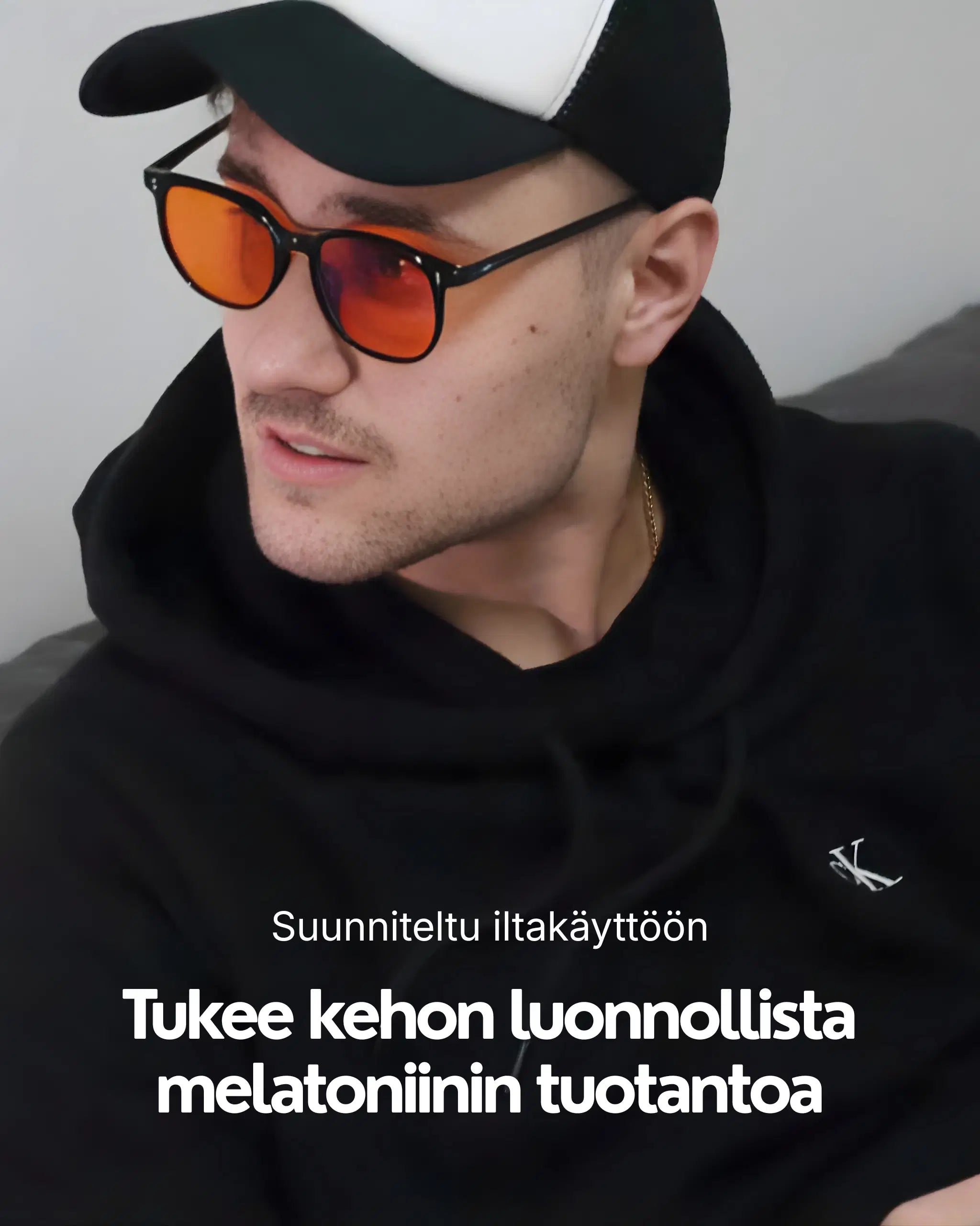 Suunniteltu iltakäyttöön - tukee kehon luonnollista melatoniinin tuotantoa
