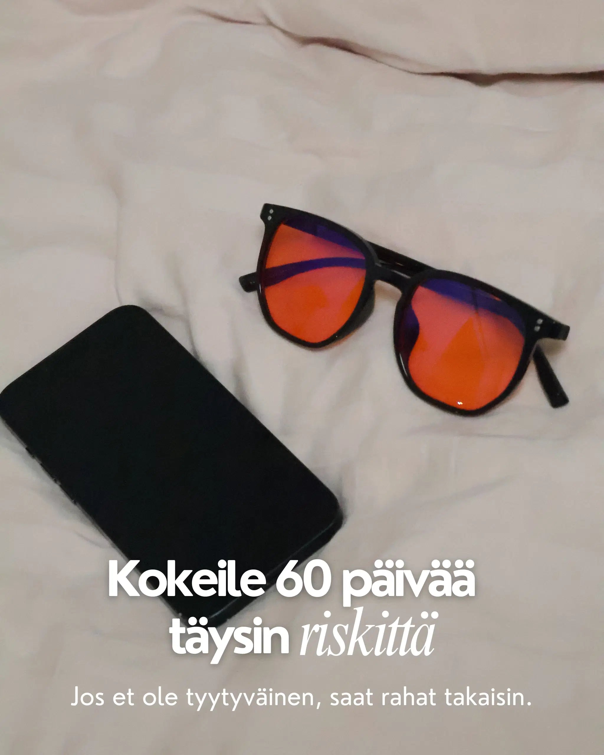Nordic Black- -mustat iltalasit kokeile 60 päivää täysin riskittä