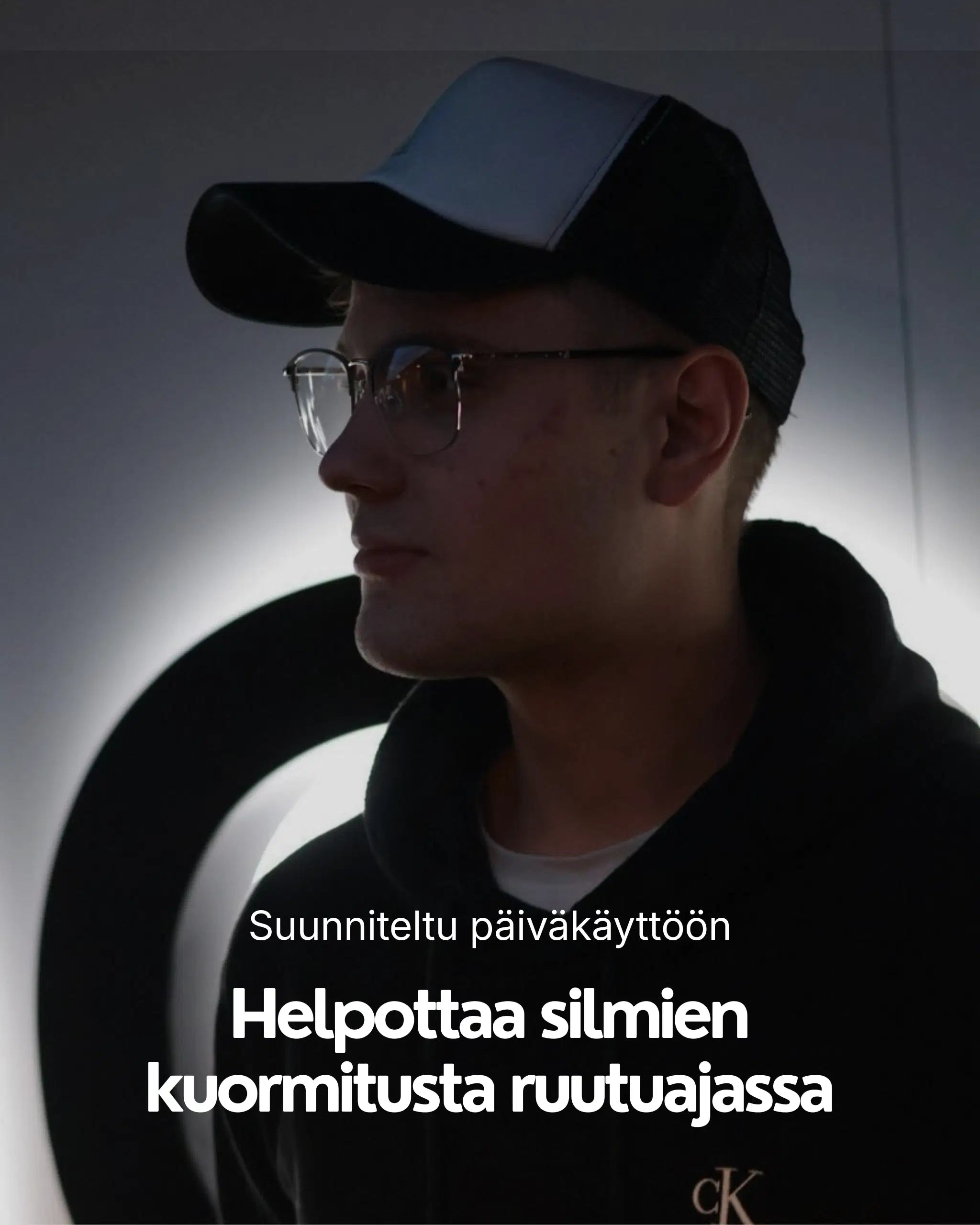 Helpottaa silmien kourmitusta ruutuajassa kuva