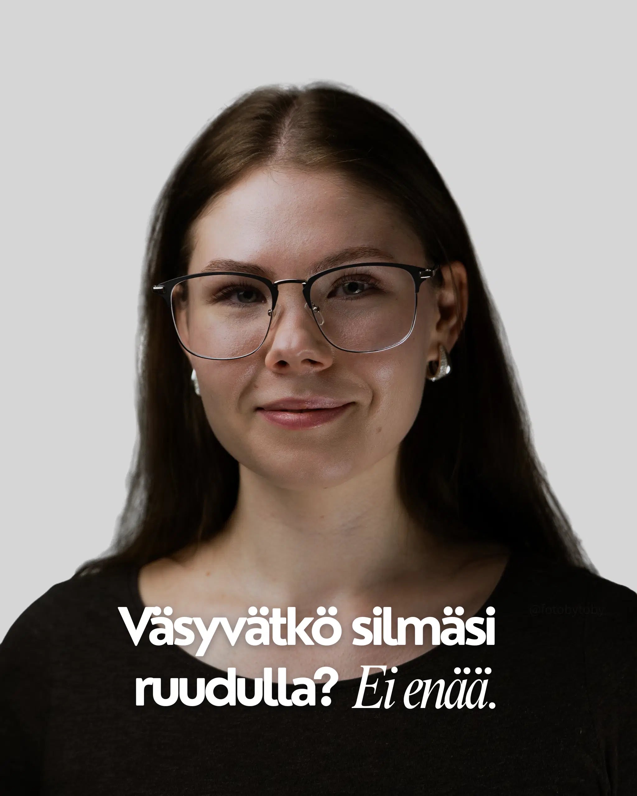 Polar Black lasit apu silmien rasitukseen