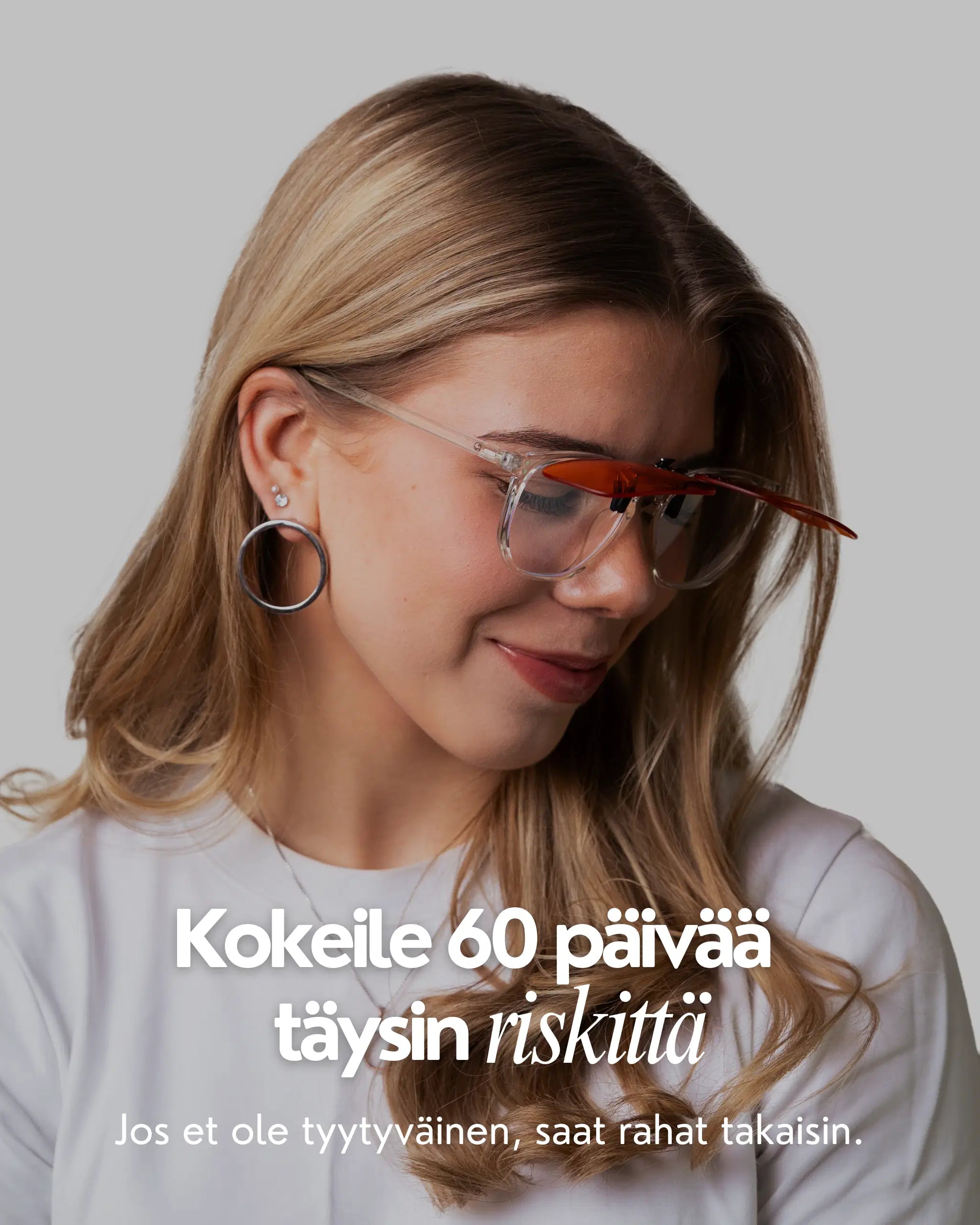 Clip-On- kokeile 60 päivää täysin riskittä
