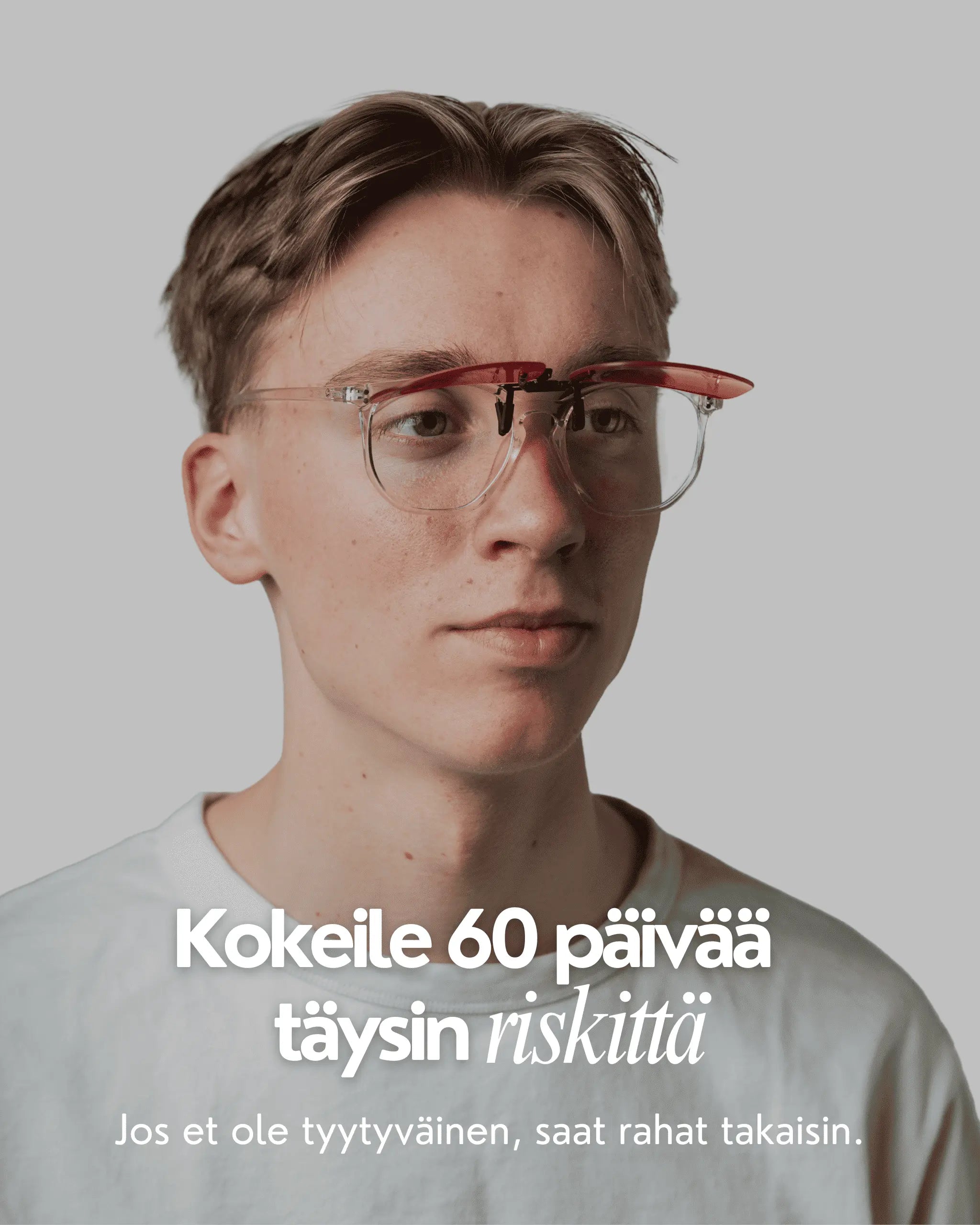 Clip-On+  kokeile 60 päivää riskittömästi