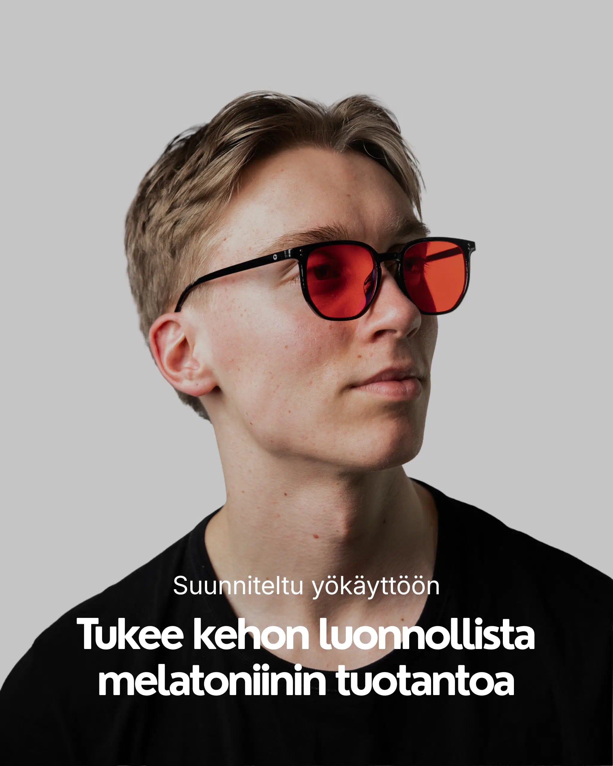 tukee kehon lunnollista melatoniini tuotantoa