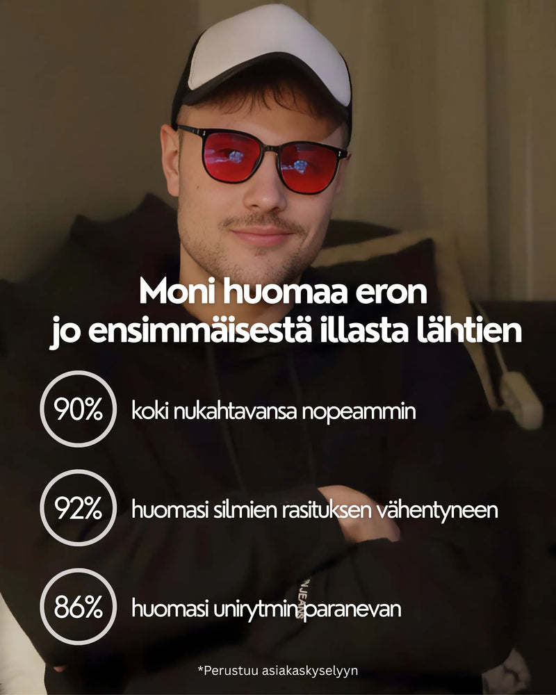 moni huomaa eron jo ensimmäisestä illasta lähtien