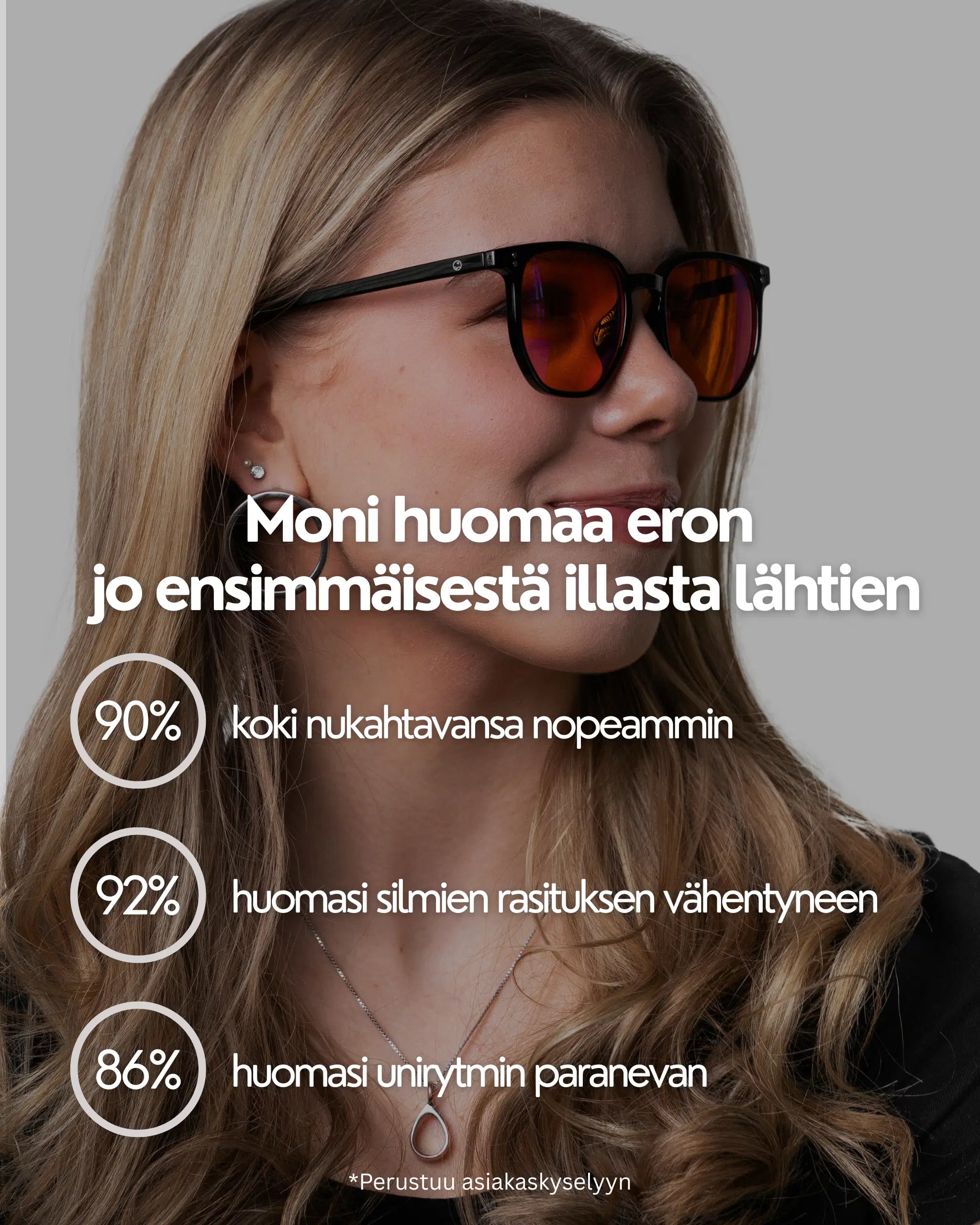 Nordic Black- mustat iltalasit moni huomaa eron jo ensimmäisestä illasta lähtien