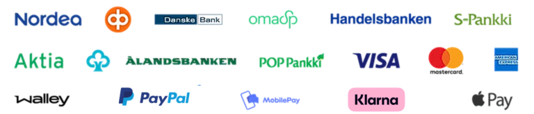 Verkkopankit, korttimaksut ja mobiilimaksut